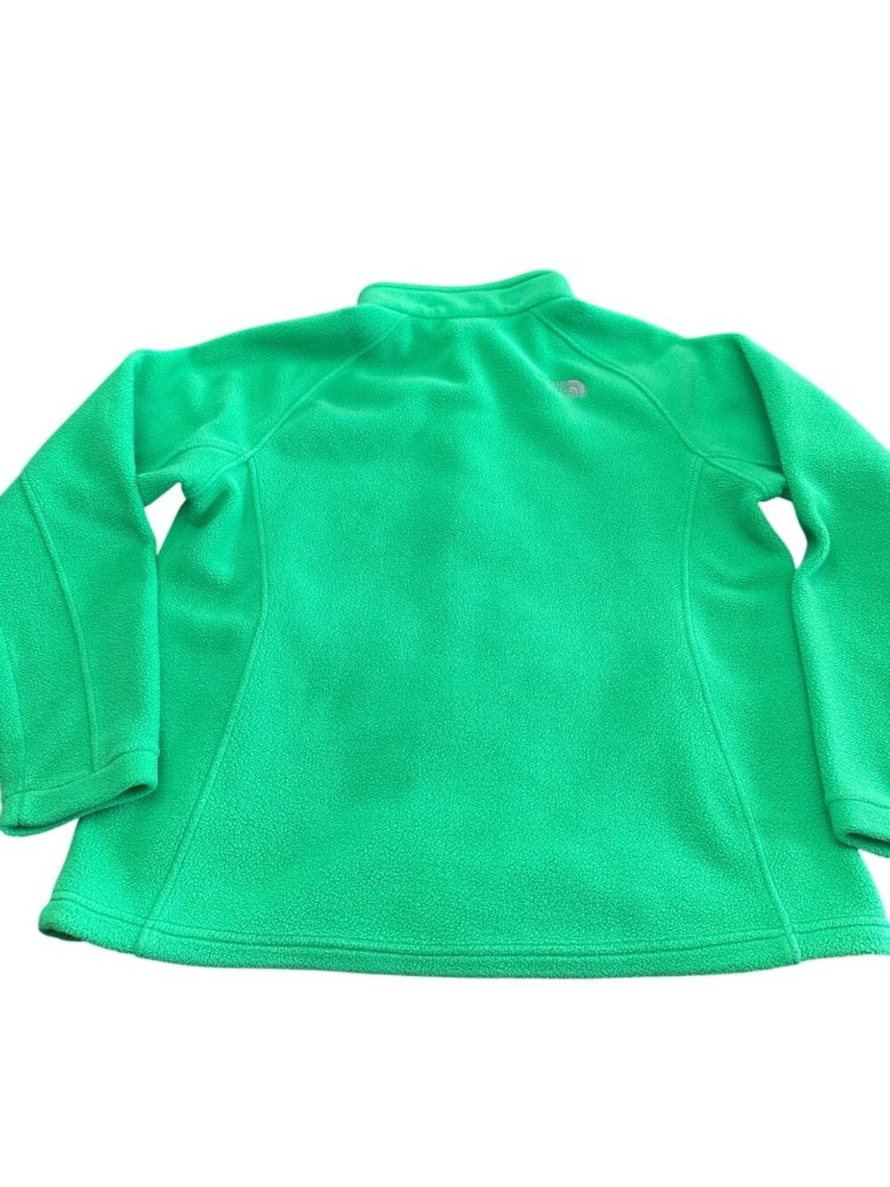 The North Face Jacket Women XL Green Fleece Full Zip Coat - Picture 14 of 14
